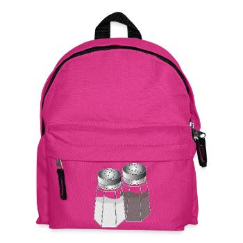 Duo classique sel et poivre – Assaisonnement élégant - Sac à dos Enfant - fuchsia - Devant