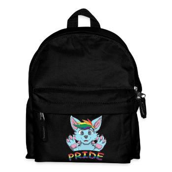 Pride Furry - Kids' Backpack - black - Front