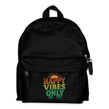 Summer Festival Happy Vibes Palm Paradise - Kids' Backpack - black - Front