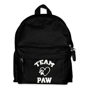 Team Paw Pfote - Kids' Backpack - black - Front