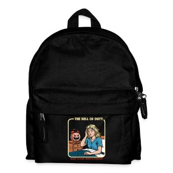 La cloche du devoir - Sac à dos Enfant - noir - Devant