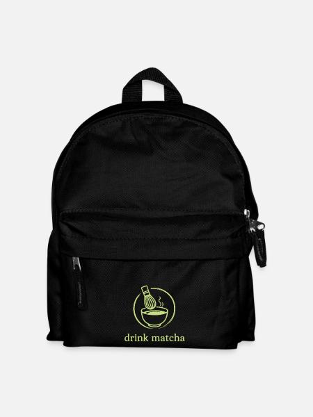 Matcha  - Kinder Rucksack - Schwarz