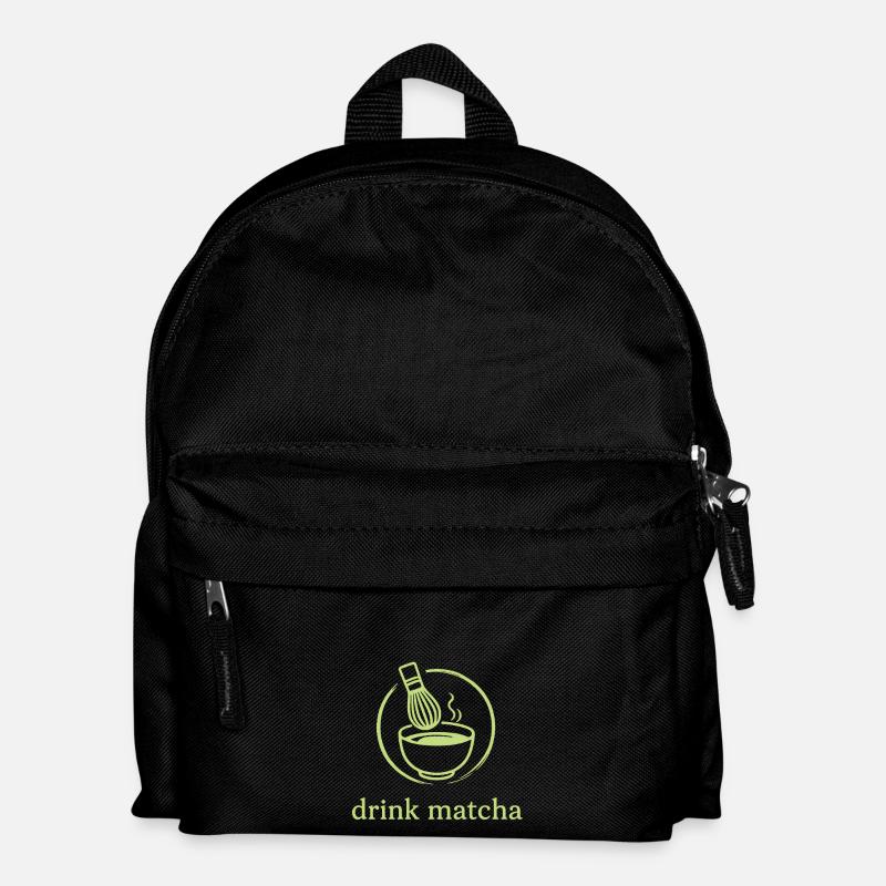 Matcha  - Kinder Rucksack - Schwarz