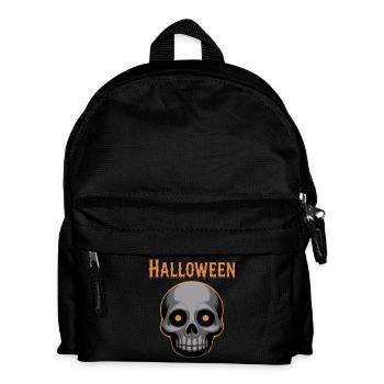 Halloween Skull Graphic - Kids' Backpack - black - Front
