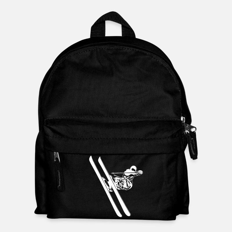 Skier - Kids' Backpack - black