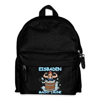 Eisbaden Für Damen - Kids' Backpack - black - Front