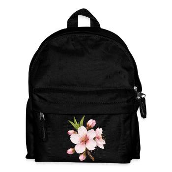 Almond Blossom Pink Spring Flower - Kids' Backpack - black - Front