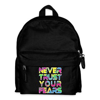 Never Fears W - Kids' Backpack - black - Front