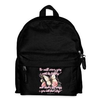 Butterfly Christian - Kids' Backpack - black - Front