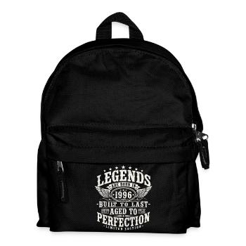 1996 Vintage Born Legends Vintage Birthday - Kids' Backpack - black - Front