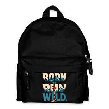 Trail Running - Born to Run Wild  - Kids' Backpack - black - Front