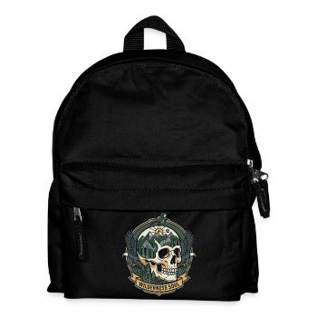 Hiking. Outdoor Adventure - Wilderness Soul - Kids' Backpack - black - Front