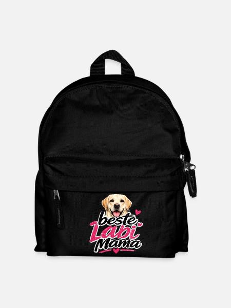 Best Labi Mom Dog Design - Kids' Backpack - black
