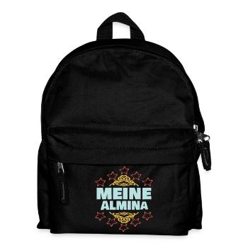 Almina - Kinder Rucksack - Schwarz - Vorne
