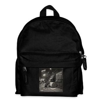 Beaver Paper Mill Industrial Retro Animal Crime - Sac à dos Enfant - noir - Devant