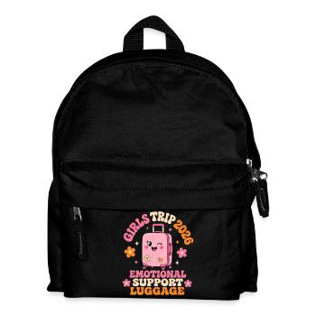 Voyage entre filles 2026 Valises de soutien émotionnel - Sac à dos Enfant - noir - Devant