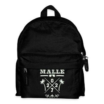 Logo rétro MALLE Strand Cross 2027 - Sac à dos Enfant - noir - Devant