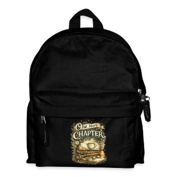Another chapter: reading enthusiasts - Kids' Backpack - black - Front