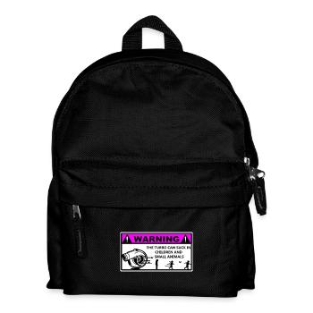Turbo Avertissement Enfants  - Sac à dos Enfant - noir - Devant