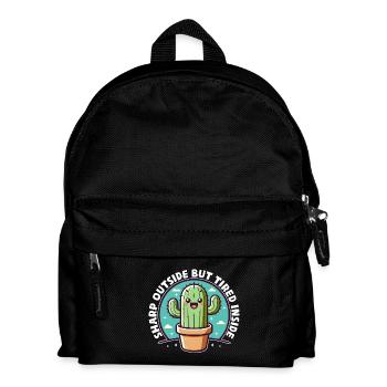 SHARP OUTSIDE BUT TIRED INSIDE - Kids' Backpack - black - Front