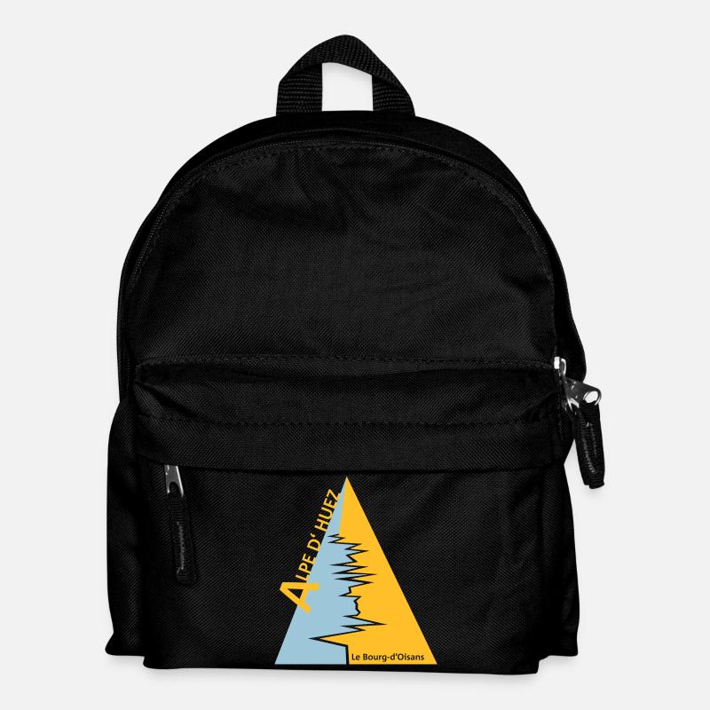 Alpe d'Huez - Kinder Rucksack - Schwarz