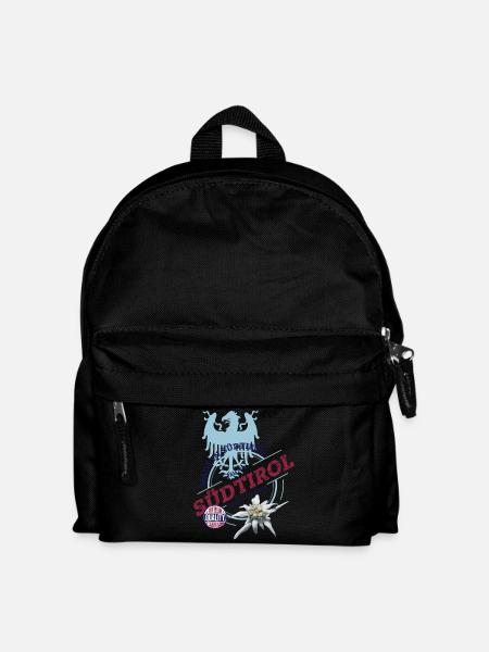 SÜDTIROL - Kinder Rucksack - Schwarz
