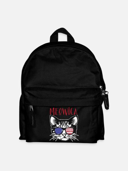 Meowica - Kinder Rucksack - Schwarz