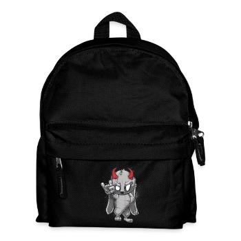 metal bunny (men) - Sac à dos Enfant - noir - Devant