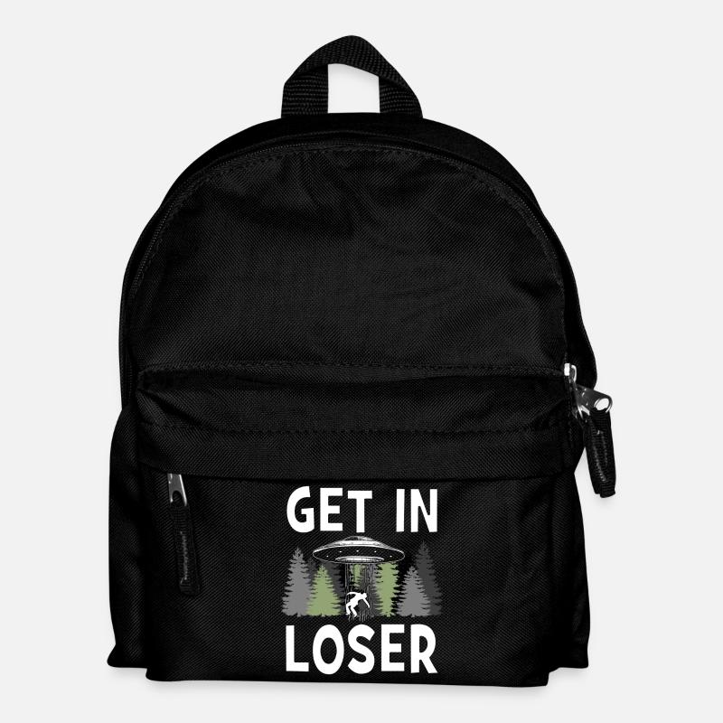 Get In Loser - Kinder Rucksack - Schwarz