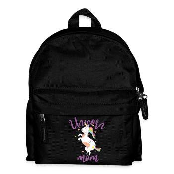 Unicorn Mother - Les mères sont des licornes spéciales - Sac à dos Enfant - noir - Devant