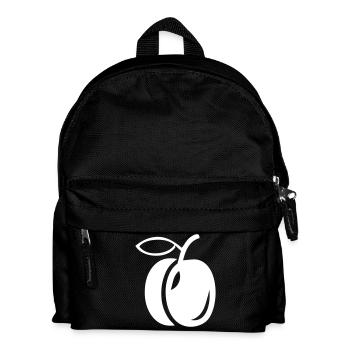 A plum - Kids' Backpack - black - Front