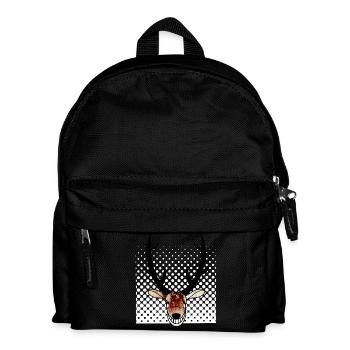 cerf - Sac à dos Enfant - noir - Devant