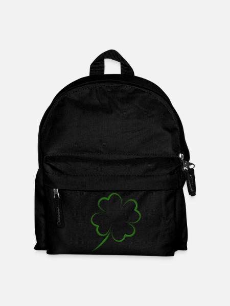 trèfle - Sac à dos Enfant - noir