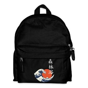 Wave Sun Shinrin - Kids' Backpack - black - Front