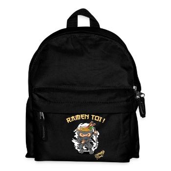 Ramen toi Ninja Cuisine japonaise Humour Japon - Sac à dos Enfant - noir - Devant