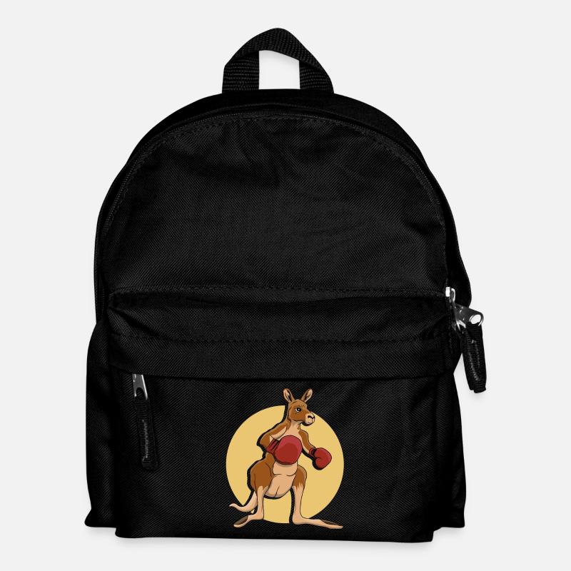 Kangaroo boxer - Kids' Backpack - black