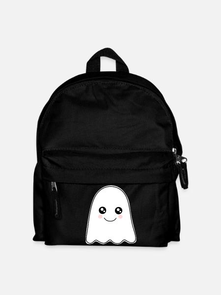 Kawaii Gespenst Geister Halloween Halloweenkostüm - Kinder Rucksack - Schwarz