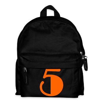 5. 5 YEARS. 5TH ANNIVERSARY. BIRTHDAY 5 YEARS - Kids' Backpack - black - Front