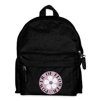 Power of Flower Circle - Kids' Backpack - black - Front