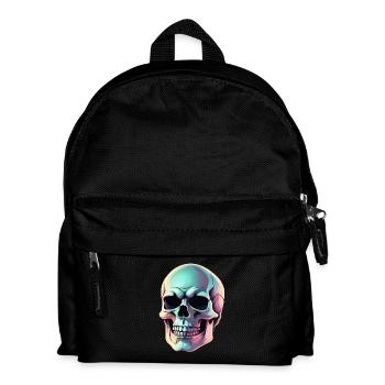 Printflow Skull - Kids' Backpack - black - Front