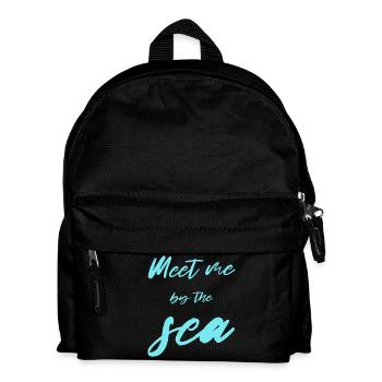 Retrouvez-moi au bord de la mer - Sac à dos Enfant - noir - Devant