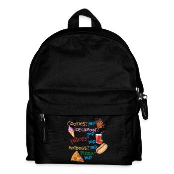 Funny sayings for birthday - Kids' Backpack - black - Front