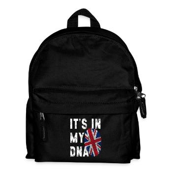 IT'S IN MY DNA British Flag England UK Britain - Kids' Backpack - black - Front