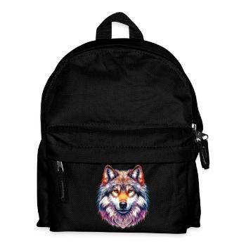 Loup - Sac à dos Enfant - noir - Devant