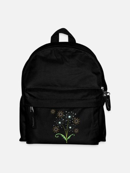 Weihnachtssterne - Kinder Rucksack - Schwarz