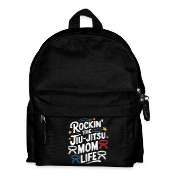 Power Saying for Jiu-Jitsu Moms - Kids' Backpack - black - Front