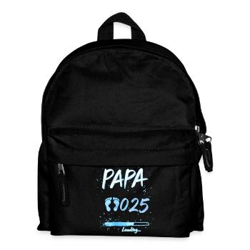 Dad 2025 Loading for Expectant Dads Gift - Kids' Backpack - black - Front