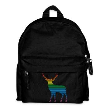 Cerf - Sac à dos Enfant - noir - Devant
