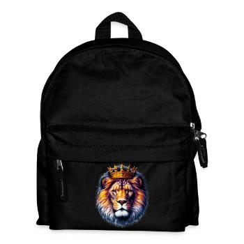 Lion - Sac à dos Enfant - noir - Devant