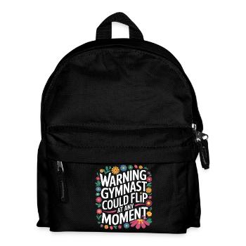 Turnen Turner Gymnastik - Kinder Rucksack - Schwarz - Vorne
